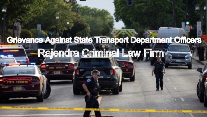 Filing a Grievance Against State Transport Department Officers