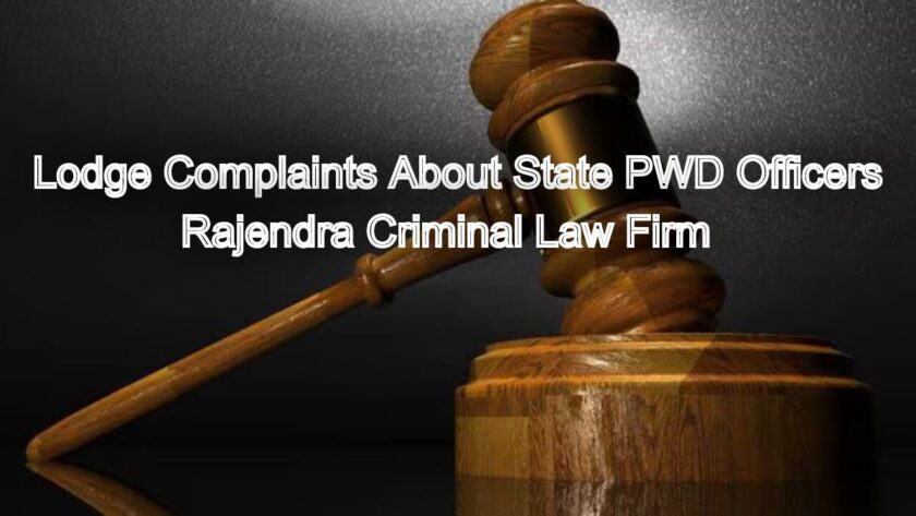 How to Lodge Complaints About State Public Works Department (PWD) Officers