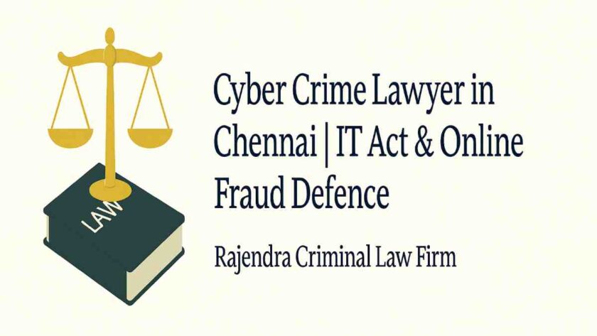 Cyber Crime Lawyer in Chennai | IT Act & Online Fraud Defence
