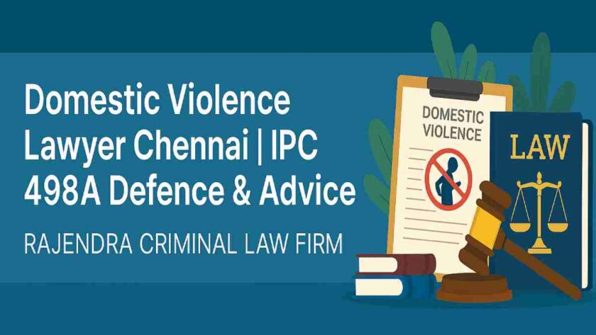 Domestic Violence Lawyer Chennai | IPC 498A Defence & Advice