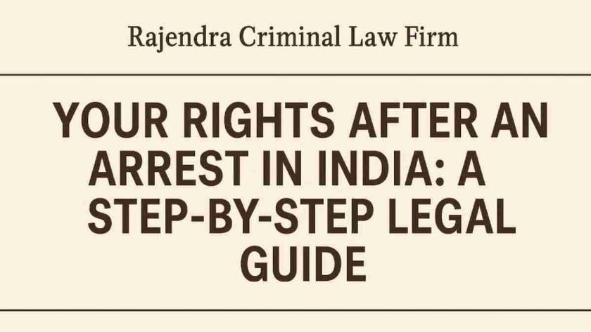 Your Rights After an Arrest in India: A Step-by-Step Legal Guide