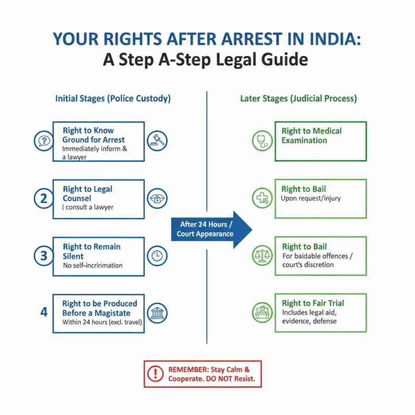 Your Rights After an Arrest in India: A Step-by-Step Legal Guide