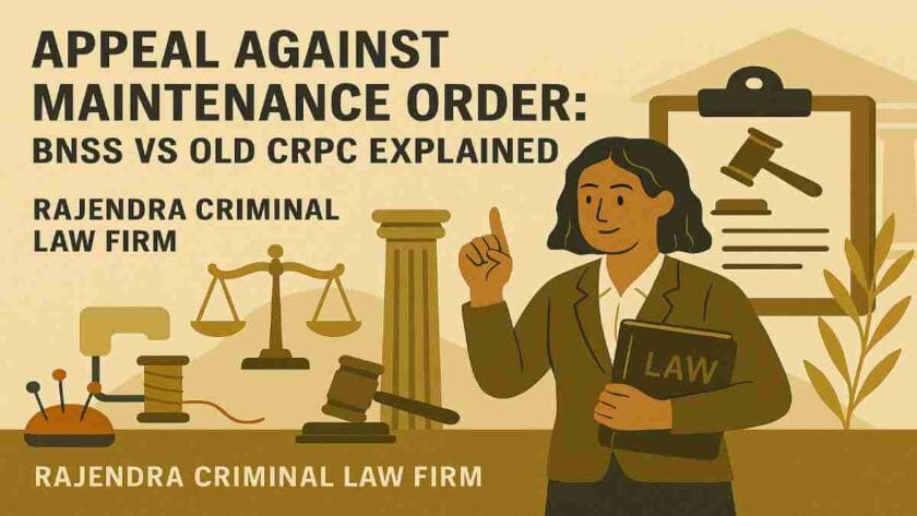 Appeal Against Maintenance Order: BNSS vs Old CrPC Explained (BNSS Chapter on Maintenance vs Section 125 CrPC)