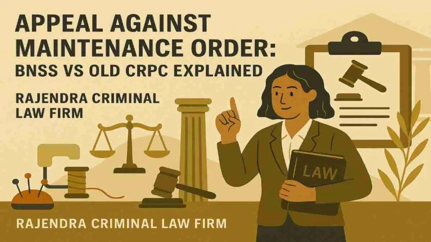 Appeal Against Maintenance Order: BNSS vs Old CrPC Explained (BNSS Chapter on Maintenance vs Section 125 CrPC)