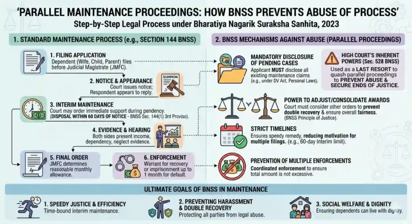 Parallel Maintenance Proceedings – How BNSS Prevents Abuse of Process