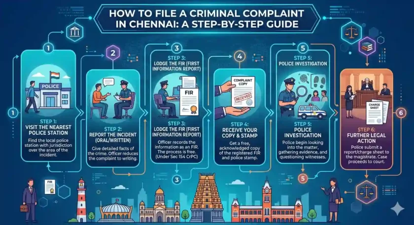 How to File a Criminal Complaint in Chennai: A Step-by-Step Guide