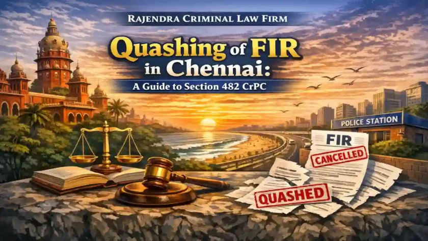 Quashing of FIR in Chennai: A Guide to Section 482 CrPC