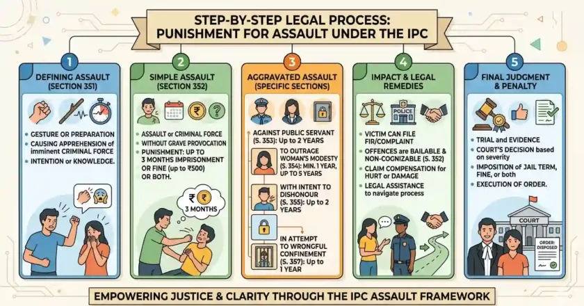 What is the Punishment for Assault under the IPC