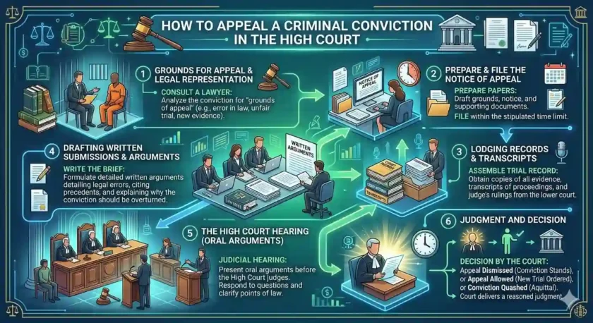How to Appeal a Criminal Conviction in the High Court