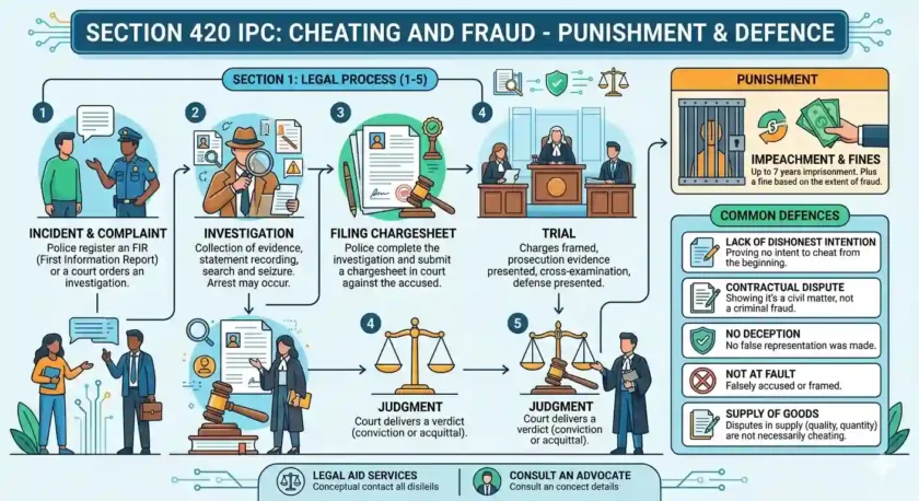 Section 420 IPC: Cheating and Fraud - Punishment & Defence
