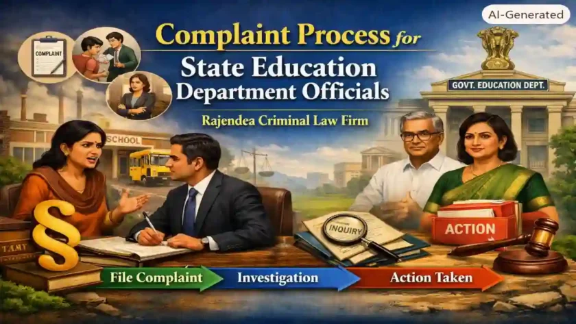 Complaint Process for State Education Department Officials