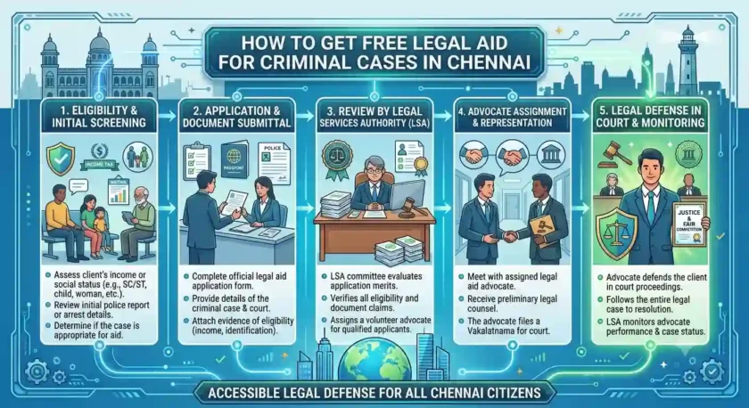 How to Get Free Legal Aid for Criminal Cases in Chennai