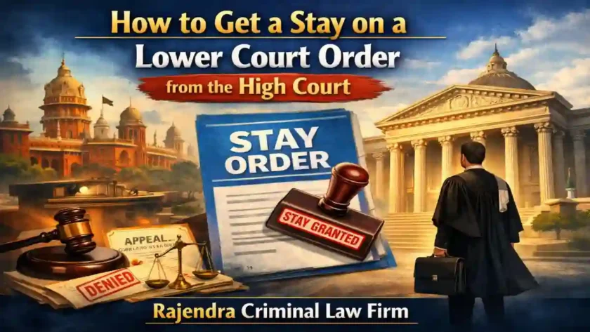 How to Get a Stay on a Lower Court Order from the High Court