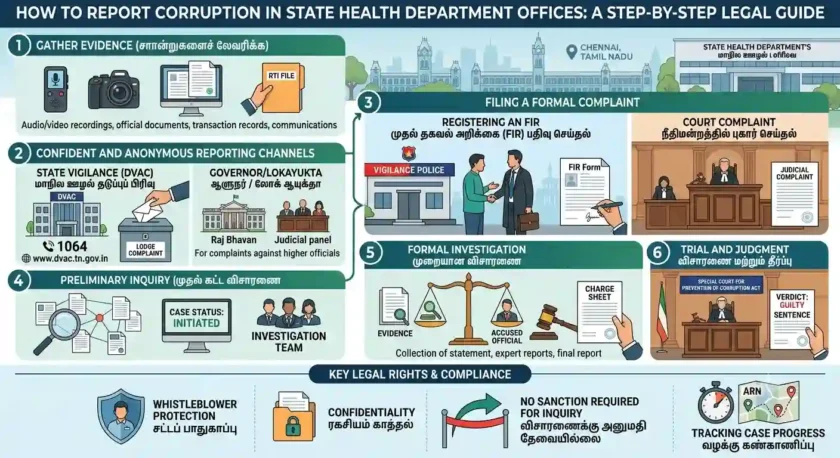 How to Report Corruption in State Health Department Offices