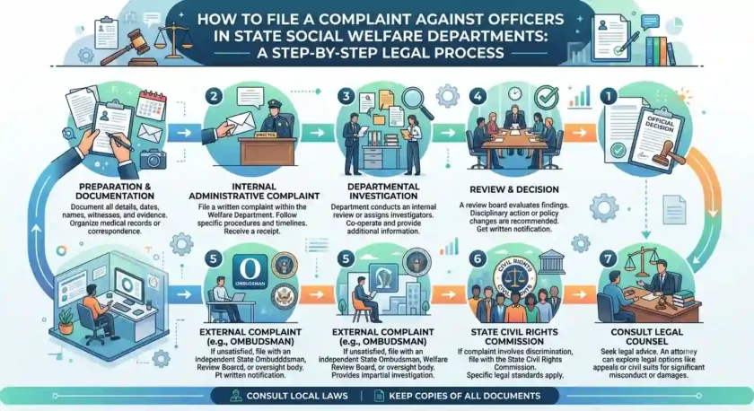 How to File a Complaint Against Officers in State Social Welfare Departments