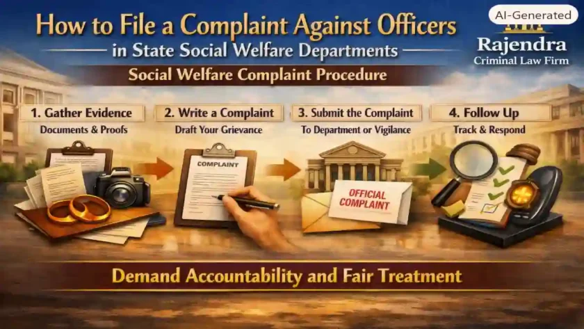 How to File a Complaint Against Officers in State Social Welfare Departments
