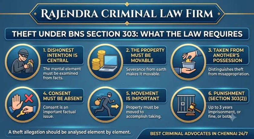 Theft Under BNS Section 303: What the Law Requires