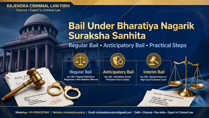 Bail Under the Bharatiya Nagarik Suraksha Sanhita_ Regular Bail, Anticipatory Bail and Practical Steps