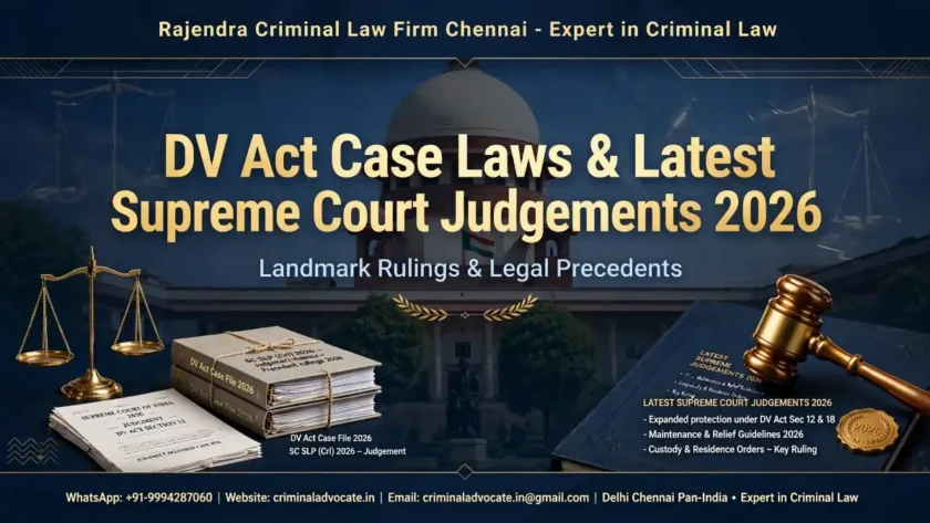 DV Act Case Laws & Latest Supreme Court Judgements 2026
