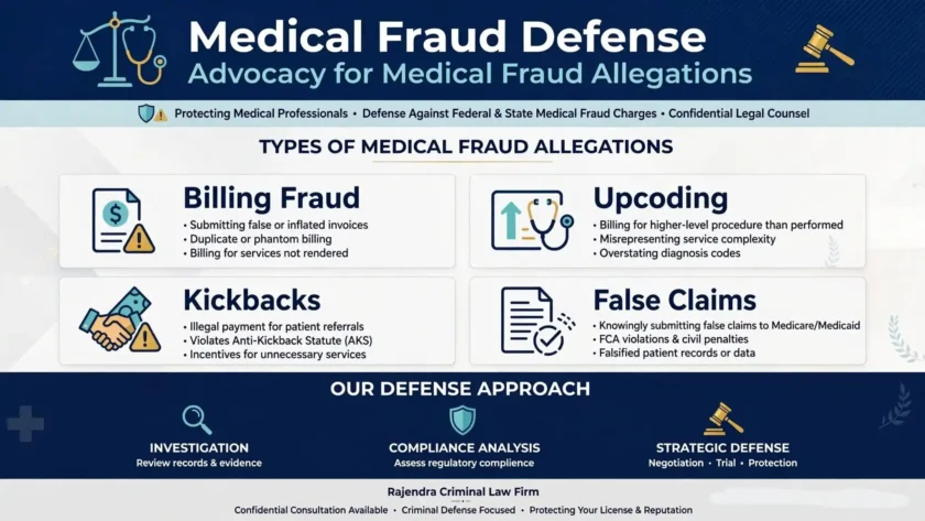 Medical Fraud Defense: Advocacy for Medical Fraud Allegations