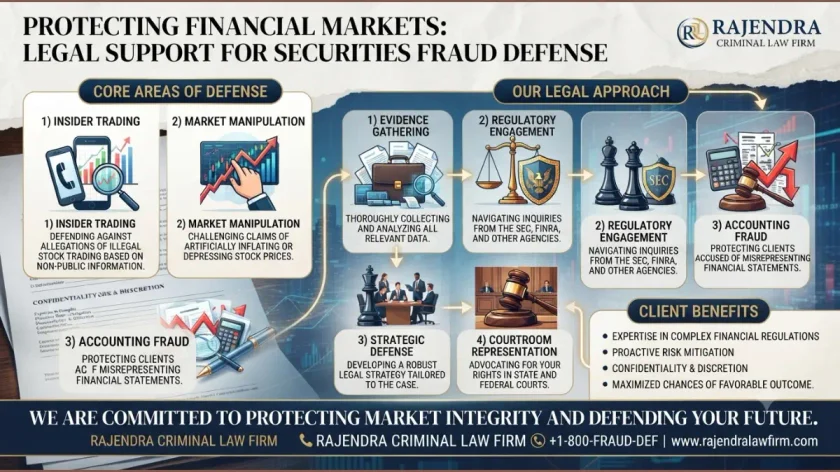 Protecting Financial Markets_ Legal Support for Securities Fraud Defense - infographic image